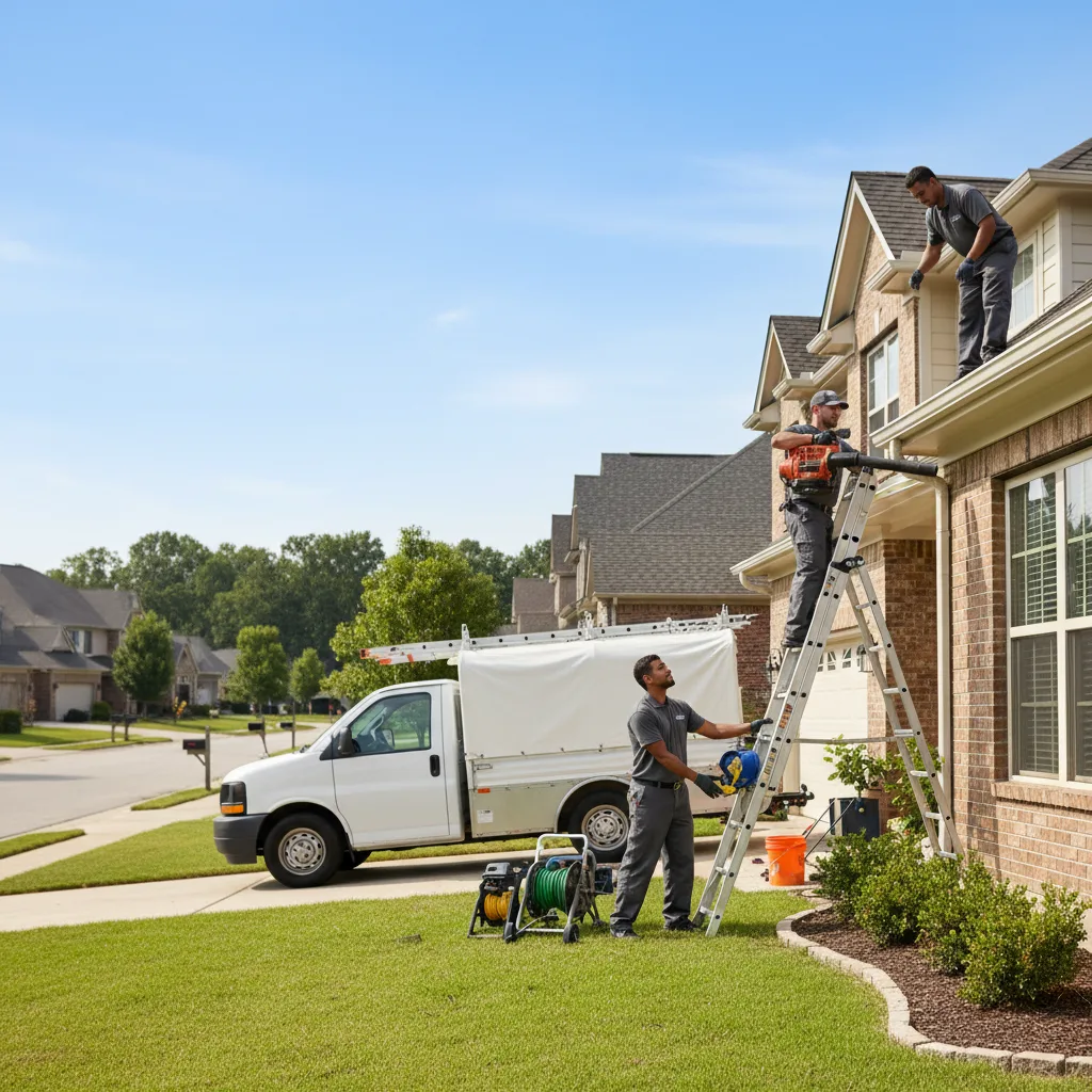 Home Gutter Service in Hunter, OK near me